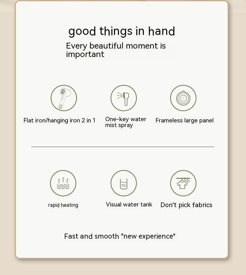 מגהץ אדים אנכי נייד