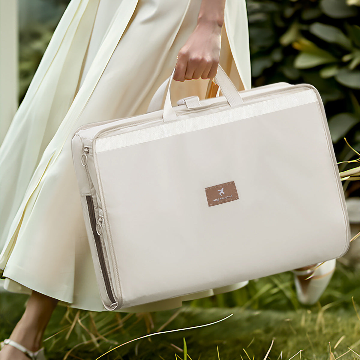 תיק אחסון לבגדים עם וו תלייה לנסיעות