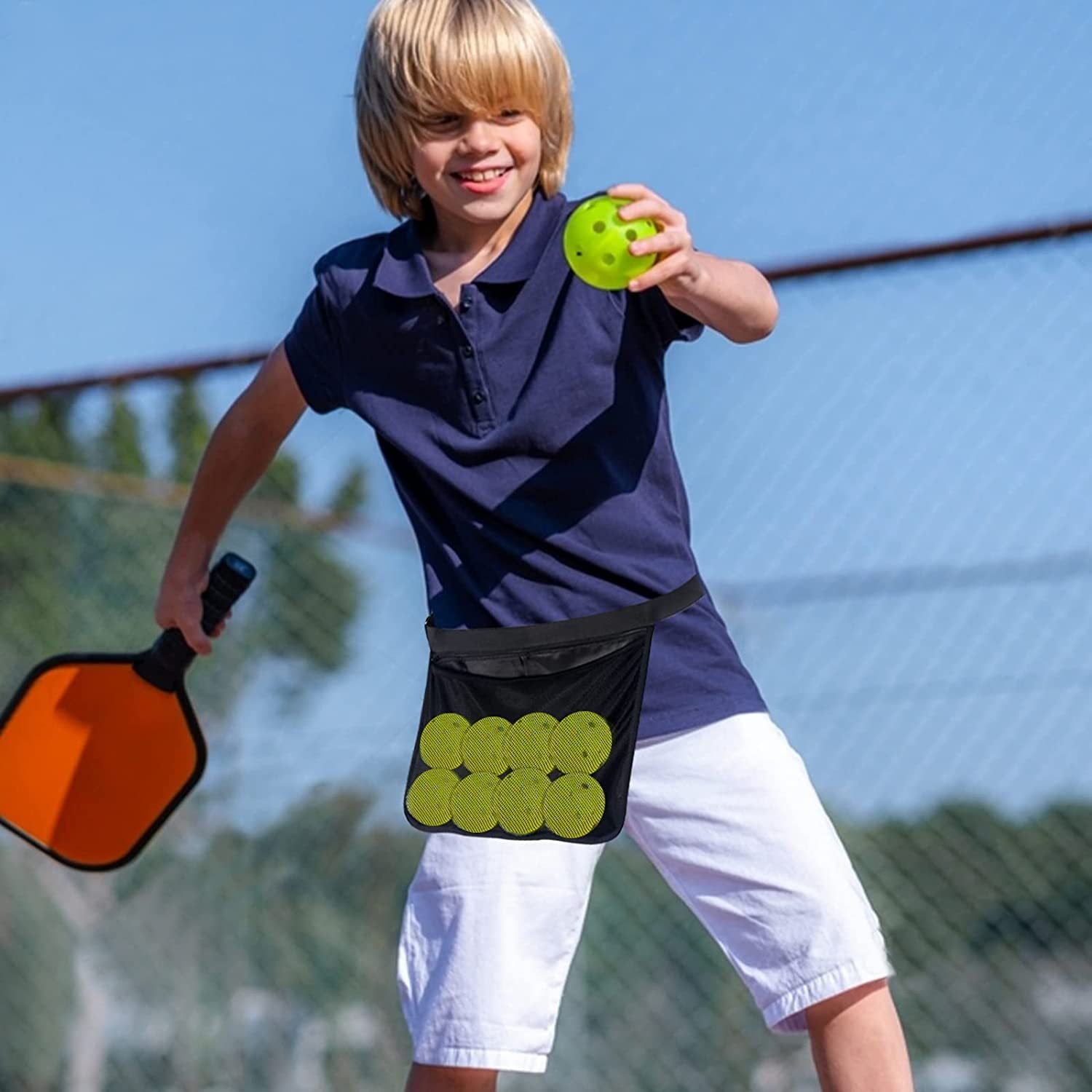 ארגונית מותן לחפצים אישיים וכדורי טניס/פדאל