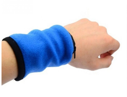 רצועת יד לאחסון כרטיסי אשראי/מפתח (2 יחידות)